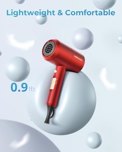 SHRATE Professional Ionic Hair Dryer with Diffuser & Nozzle | Low Noise - Image 3