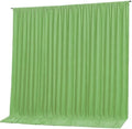 Sage Green Backdrop Curtain 10x10ft - Wrinkle Free Polyester Photo Curtain Backdrop Wedding Back Drop Fabric Drapes for Party Decorations Background for Photography by WishCare