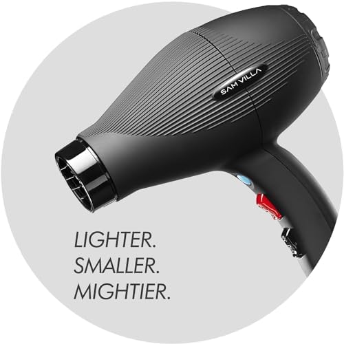 Sam Villa Professional Ionic Hair Dryer, Variable Speed & Heat - Image 2