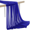95 Yard Chiffon Fabrics, 44" Wide, Lightweight, Sheer – Royal Blue by MDS