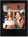 Beeveer 32 x 24 in Large Photo Booth Selfie Frame Props, Black Vertical by Beeveer