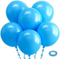 Bezente Blue Balloons 18 Inch 30 Pack Latex Large Thick by Bezente