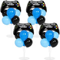 Naozinebi 4 Sets Video Game Birthday Party Balloons Stand Kit Party Decor by Naozinebi