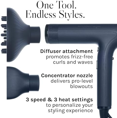 Bio Ionic SMART-X Hair Dryer with Diffuser, High-Efficiency Blow Dryer - Image 6