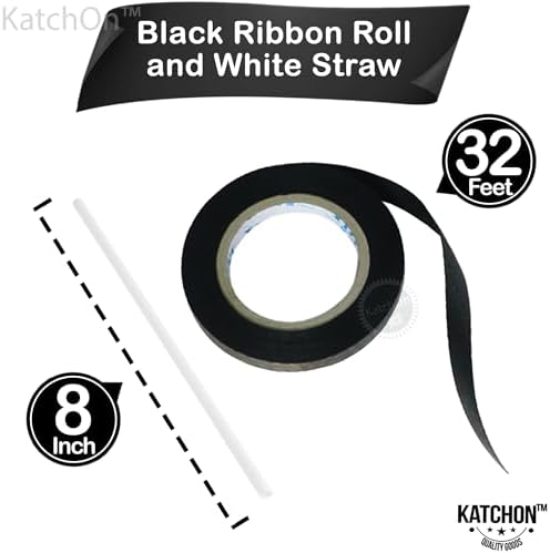 KatchOn Black Foil Balloons - 22 Inch, Pack of 6, Halloween Decorations - Image 4