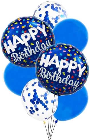 Birthday Decoration Set Colorful Happy Birthday Banner Balloon for Party Decorations and Party Supplies (Birthday P) by OSAMUHA