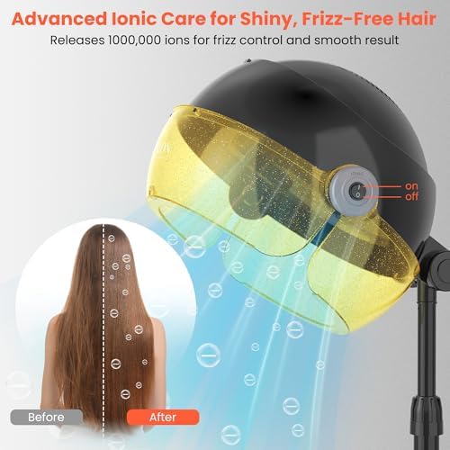 TASALON Ionic Hooded Hair Dryer for Home, Portable Hooded Dryer for Women - Image 4