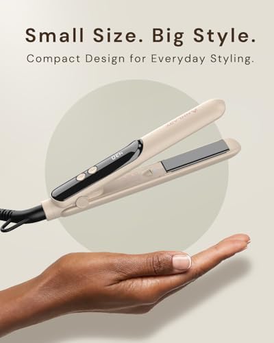 ANNLARY Mini Hair Straightener, Portable Flat Iron for Travel - Image 4