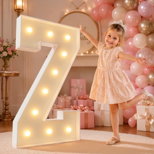 imprsv 4FT Marquee Letters Large Light Up Letters Z for Party Decor by Letsmakeitimpressive