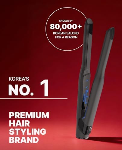 GLAMPALM GlamMuse Small 0.5" All-Ceramic | Korea's No.1 Hair Straightener - Image 2