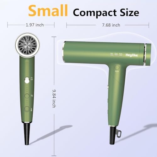 High-Speed Plasma Ion Hair Dryer, Foldable 1500W Professional Blow Dryer - Image 6
