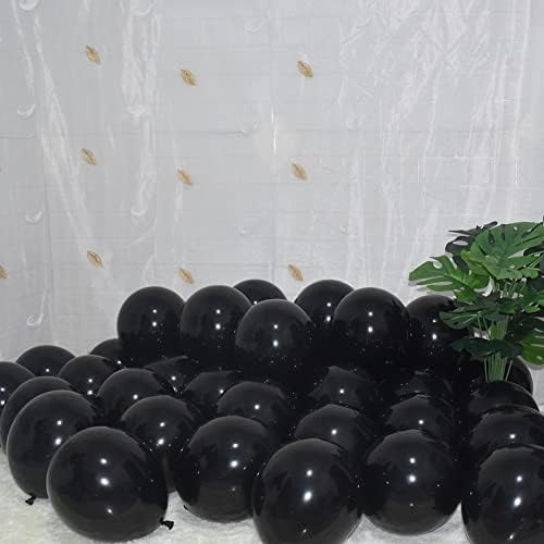 400 Pack Black Balloons, 5 Inch Black Latex Balloons Helium Balloons Party Decorations Supplies - Image 4