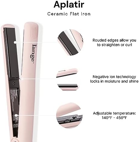L'ANGE HAIR Aplatir 1" Flat Iron, Blush - Image 2