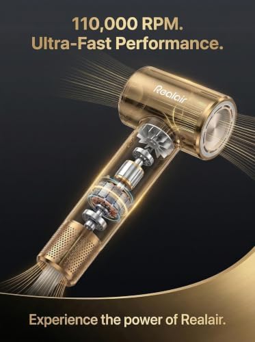 High-Speed Ionic Hair Dryer, Blow Dryer with Essential Oil & Diffuser - Image 3