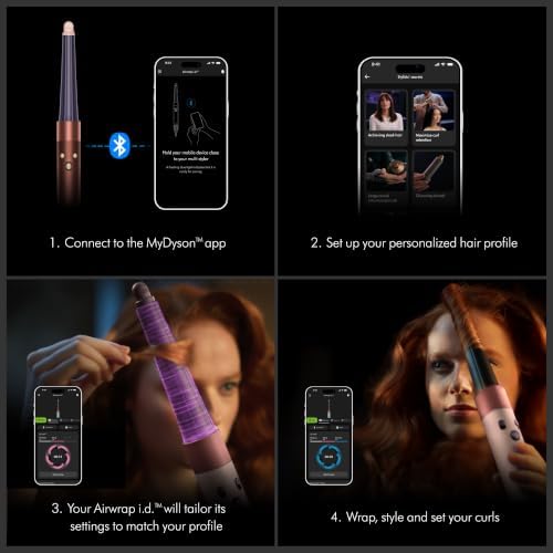 Dyson Airwrap i.d.™ Multi-Styler, Allure Winner, Bluetooth Connected, No Heat Damage, 6-in-1 Versatility, Intelligent Hair Styler - Image 6
