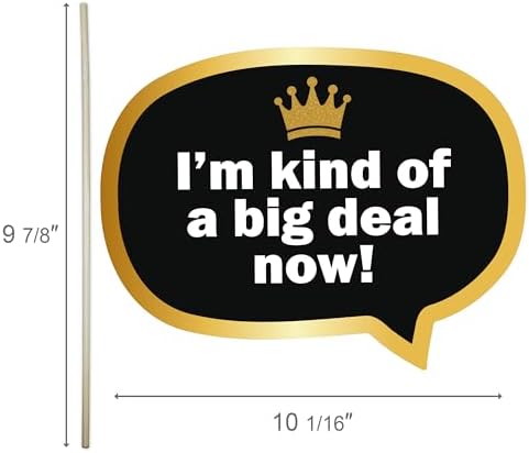 Job Promotion Photo Booth Props – 12 Funny Party Signs for Work Celebrations, Office Party Decorations, Career Success Party Favors - Image 5