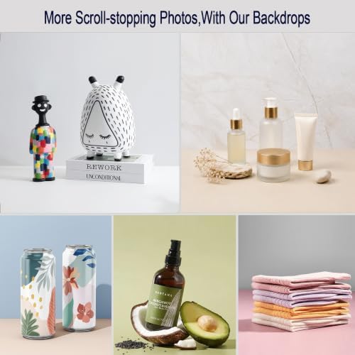 Yoocheese Photo Backdrop for Product Photography, 16.5×11.7in Compact Kit - Image 5