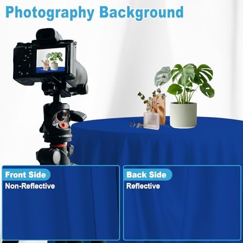 Royal Blue Photography Backdrop for Photoshoot, Fabric, 10x10 FT - Image 6
