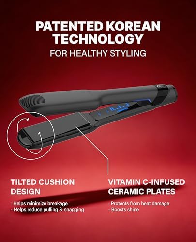 GLAMPALM GlamMuse Wide 1.5" All-Ceramic | Korea's No.1 Hair Straightener - Image 4