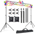 LINCO Lincostore Backdrop Stand Kit 9.4x8.3ft(WXH) for Party Photography by LINCO
