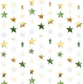 Patelai Glitter Star Garland Banner 2026 Party Decor 130 Feet Star Hanging Banner Twinkle Backdrop for Graduation Birthday Classroom Wedding Supplies(Sage Green, Gold, White) by Patelai