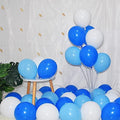 300 Pack Blue and White Balloons 5 Inch Mini Blue Light Blue White Latex Small Balloons Set for Birthday Wedding Bridal Baby Shower Supplies Graduation Party Decorations by BAOKUANHU