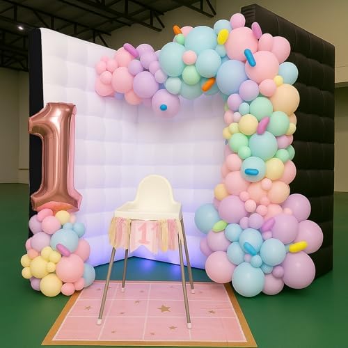 Inflatable Photo Booth Wall –8.2X8.2X4FT Portable Backdrop with LED Lights, Easy Setup for Parties, Weddings, Birthdays & Events – Black - Image 6