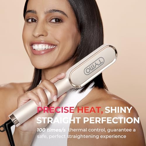 TYMO Hair Straightener Brush, Hot Comb Hair Straighteners for Women - Image 5