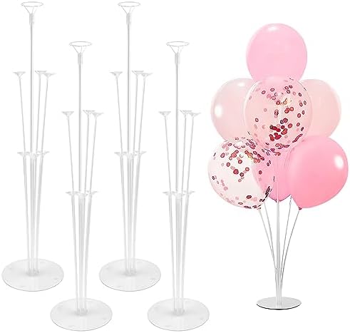 4 Sets Balloon Stand Kit Balloon Arch Kit for Birthday Party Baby Shower by LBNZC