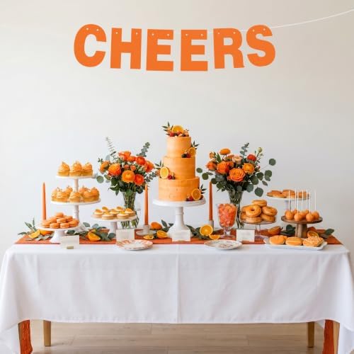 BEISHIDA 116 PCS A-Z DIY Letter Banner Kit Make Your Own Banner Including 111 Letters and Numbers 3 Rope and 2 Threading Device,Customized for Birthday Graduation Wedding Decor Matte Orange - Image 6