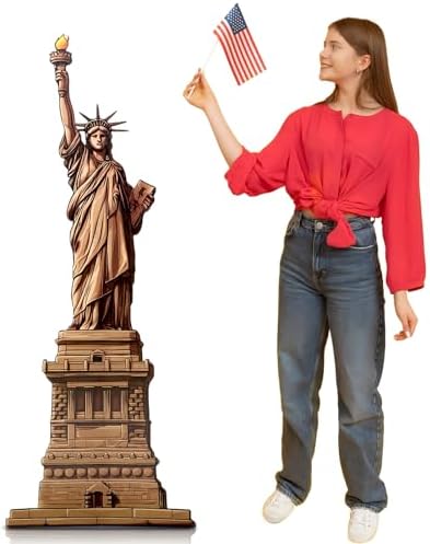 Colingmill 5 ft Statue of Liberty Cutout New York Themed Party Decoration by Colingmill