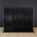 Juya Delight Black Sequin Backdrop, 20FTx10FT NO See-Through Photobooth Backdrop Curtains for Birthday, Party, Wedding Decoration by JuyaDelight