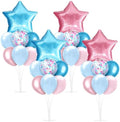 Lunmon 4 Set Gender Reveal Balloon Stand Table Centerpieces Pink Blue by Lunmon