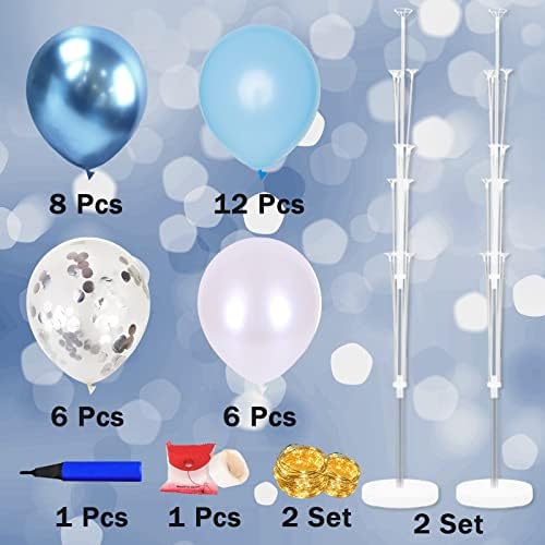 Cicicooie Balloons Stand Kit Floor with String Light Centerpieces Decor - Image 2