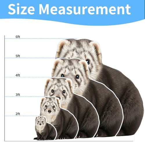 Mink 1FT Life Size Cardboard Cutout, 1 PC - Image 2