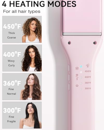Steam Hair Straightener, Cool Mist for Less Heat Damage & Add Shine - Image 7