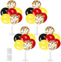 Voircoloria Balloon Stand Kit 4 Sets for Party Decorations,Yellow Black Red by Voircoloria