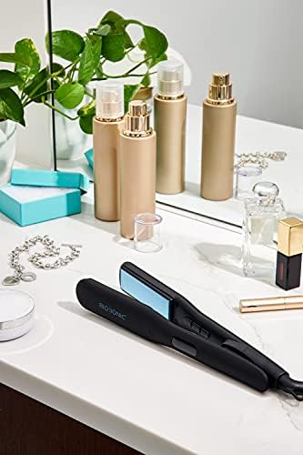 Bio Ionic OnePass Styling Flat Iron - Moisturizing Heat Hair Straightener with Silicone Speed Strips, Digital Temperature Control to 450°F, Auto Shut-Off, Shine-Boosting Plates - Image 7