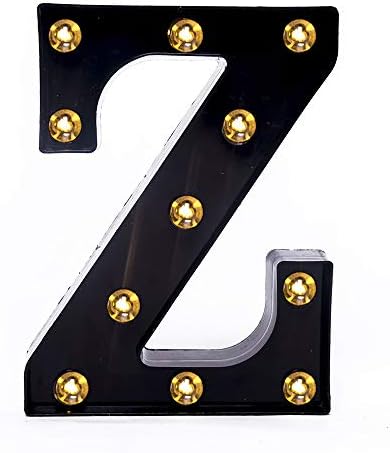 Foaky Black LED Marquee Number Lights Sign Light Up Marquee Number Lights Sign for Night Light Wedding Birthday Party Battery Powered Christmas Lamp Home Bar Decoration by Foaky