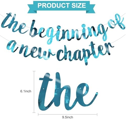 BEISHIDA Bright Lake Blue Pre-Strung The Beginning of A New Chapter Banner - Image 2