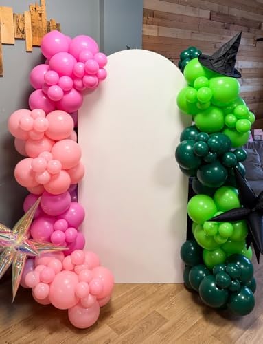 Pink and Green Balloon Garland Arch Kit, Witch Themed Party Decor - Image 6