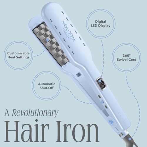 VOLOOM Classic 1.5” Professional Hair Volumizing Iron - Long or Thick Hair - Image 4