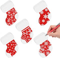 Blulu 40pcs Christmas Cutouts Winter Bulletin Board, Stocking Classic by Blulu