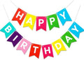 Letjolt Colorful Happy Birthday Banner Kids Party Signs 13 Pcs by Letjolt