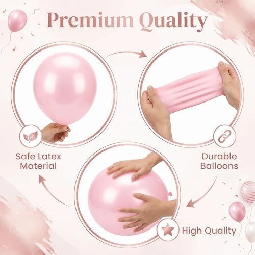 10" Pastel Party Balloon Column Kit Set of 2 For Themed Party - Image 4