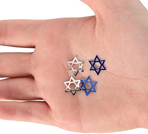 Fanci-Fetti Star Of David (blue & silver) Party Accessory (1 count) (.5 Oz/Pkg) - Image 4