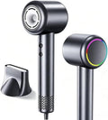 High Speed Hair Dryer, 160000 RPM Brushless Metal Motor with 500M Negative Ions, 1500W Professional Low Noise Blow Dryer with 2 Speed 4 Heat, NTC Thermostat, Compact Travel Hairdryer for Home Salon by Unknown