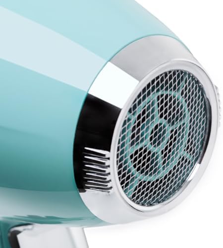 Elchim 3900 Light Ionic Professional Hair Dryer, 1875W Dryer, Ionic & Ceramic Technology, Lightweight AC Motor, Fast Drying, Low EMF Protection, Dual Quick-Lock Concentrators, Made in Italy Light Blue - Image 6