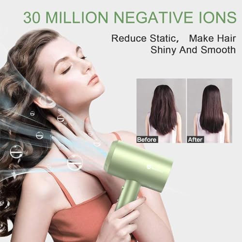 slopehill Professional Ionic Hair Dryer, Lime Cream - Image 5