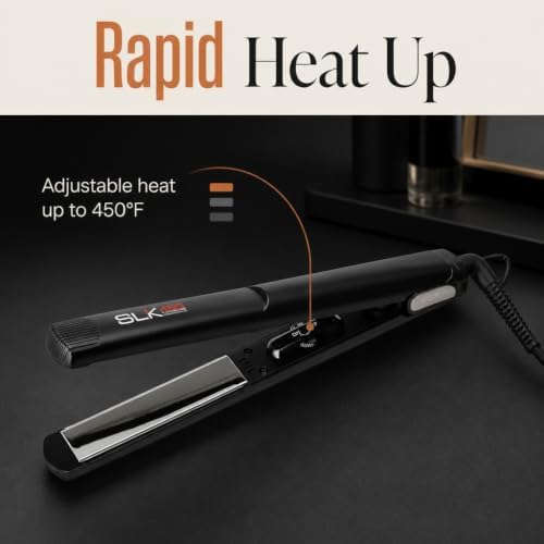 IZUTECH SLK450 Titanium Digital Flat Iron, Travel Friendly, 1.00 in, Black - Image 4